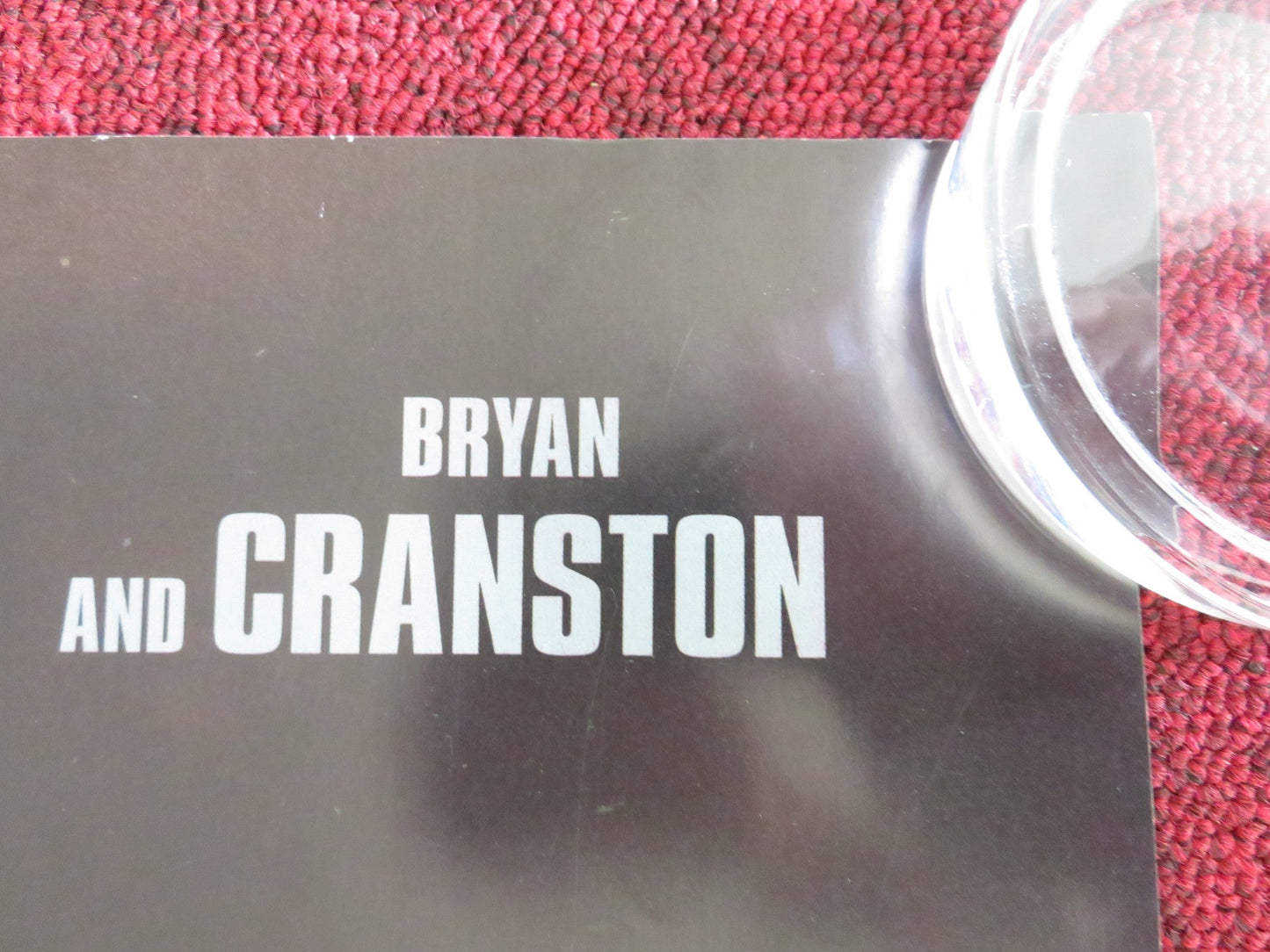 GODZILLA UK QUAD ROLLED POSTER AARON TAYLOR - JOHNSON BRYAN CRANSTON 2014 Rendezvous Cinema Movie posters