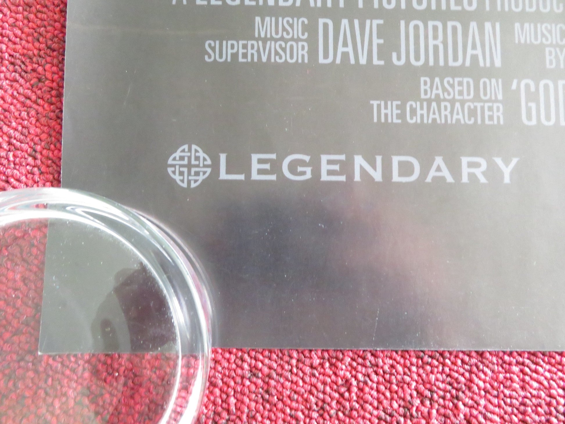 GODZILLA UK QUAD ROLLED POSTER AARON TAYLOR - JOHNSON BRYAN CRANSTON 2014 Rendezvous Cinema Movie posters