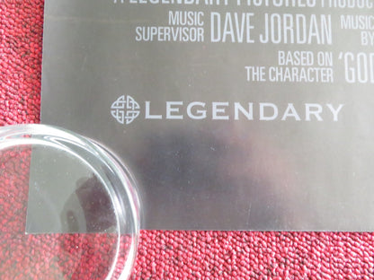 GODZILLA UK QUAD ROLLED POSTER AARON TAYLOR - JOHNSON BRYAN CRANSTON 2014 Rendezvous Cinema Movie posters