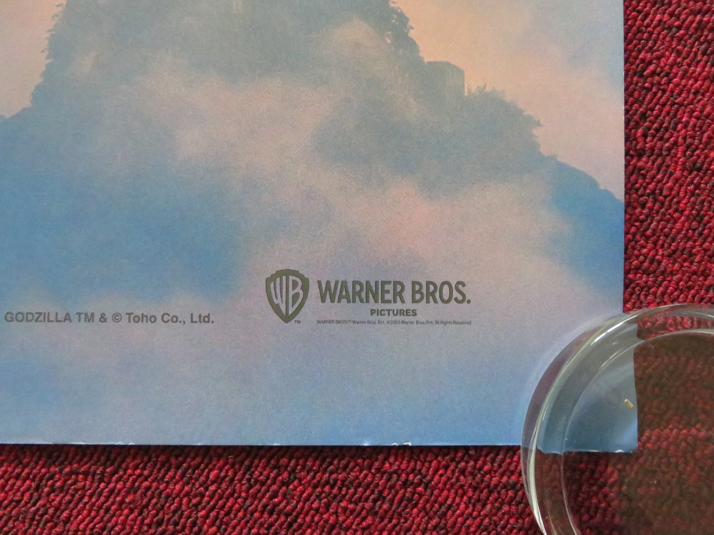 GODZILLA X KONG: THE NEW EMPIRE - A UK QUAD ROLLED POSTER REBECCA HALL 2024 Rendezvous Cinema Movie posters