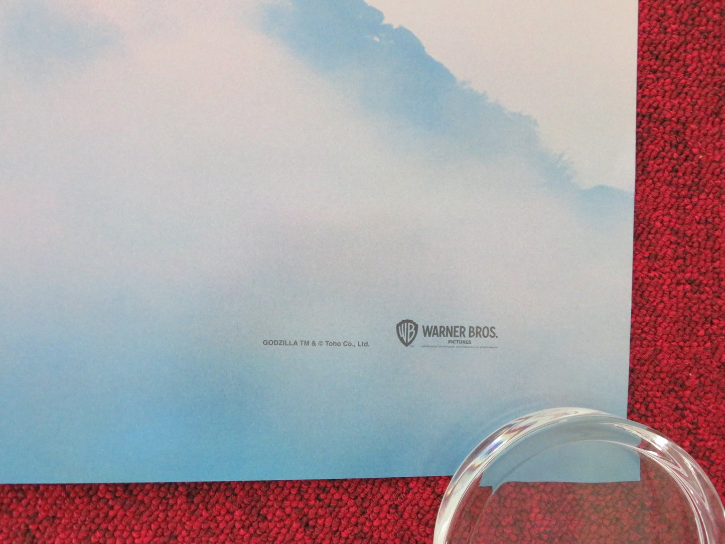 GODZILLA X KONG: THE NEW EMPIRE ONE SHEET ROLLED POSTER HALL DAN STEVENS 2024 Movie posters