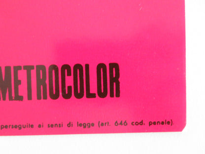 GOING HOME - C ITALIAN FOTOBUSTA POSTER ROBERT MITCHUM BRENDA VACCARO 1971 Rendezvous Cinema Movie posters