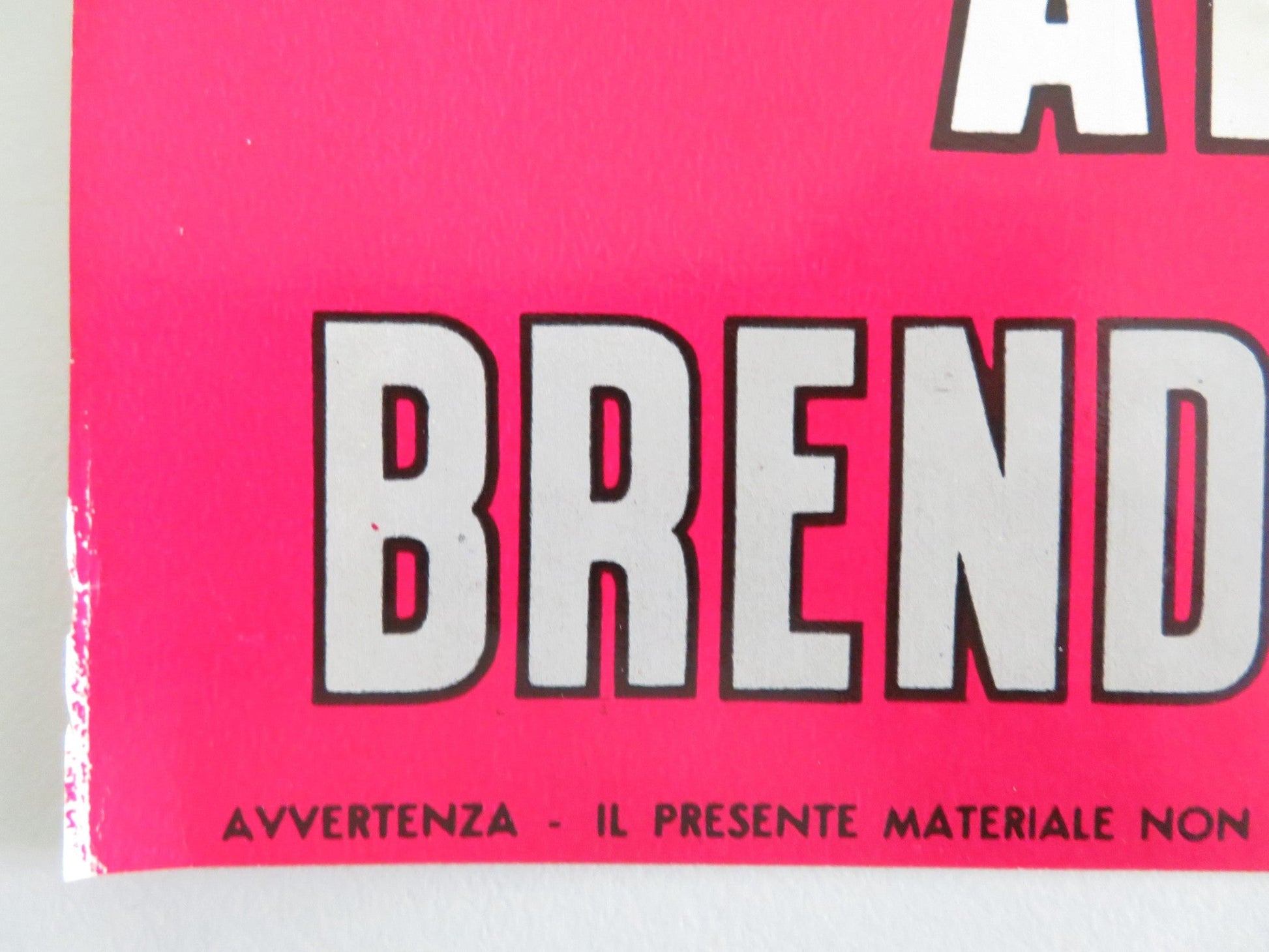 GOING HOME - D ITALIAN FOTOBUSTA POSTER ROBERT MITCHUM BRENDA VACCARO 1971 Rendezvous Cinema Movie posters