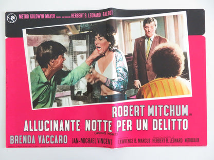 GOING HOME - G ITALIAN FOTOBUSTA POSTER ROBERT MITCHUM BRENDA VACCARO 1971 Rendezvous Cinema Movie posters