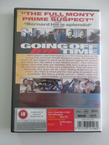 GOING OFF BIG TIME (DVD) NEIL FITZMAURICE DOMINIC CARTER 2000 REGION 2 Movie posters