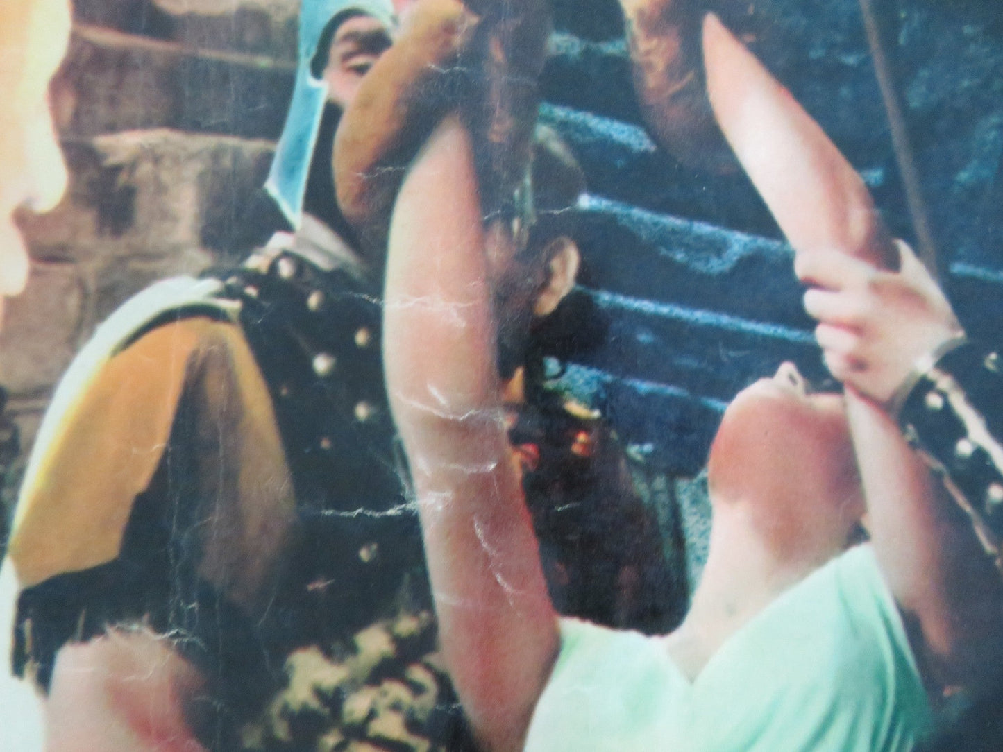 GOLIATH AND THE DRAGON - G ITALIAN FOTOBUSTA POSTER MARK FOREST CRAWFORD 1961 Movie posters