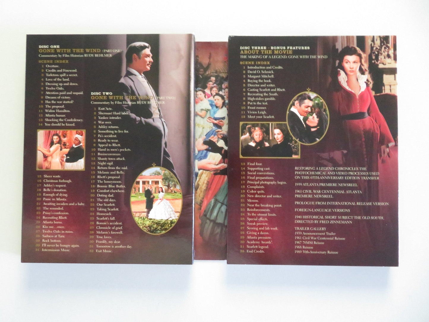 Gone With The Wind - Four - disc Collector's Edition (DVD BoxSet) 1939 Region 2 Movie posters
