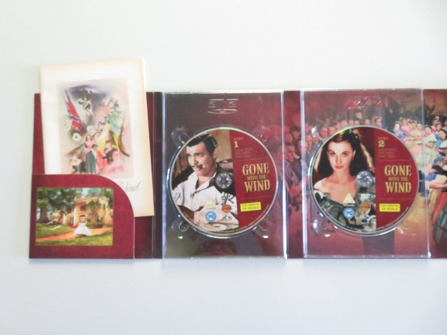 Gone With The Wind - Four - disc Collector's Edition (DVD BoxSet) 1939 Region 2 Movie posters