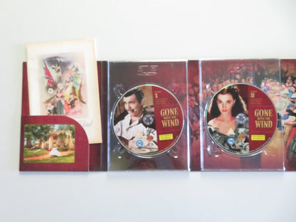 Gone With The Wind - Four - disc Collector's Edition (DVD BoxSet) 1939 Region 2 Movie posters