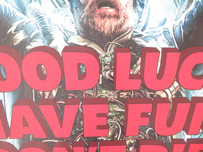 Good Luck, Have Fun, Don't Die UK Quad Rolled Poster Sam Rockwell 2025 Movie posters