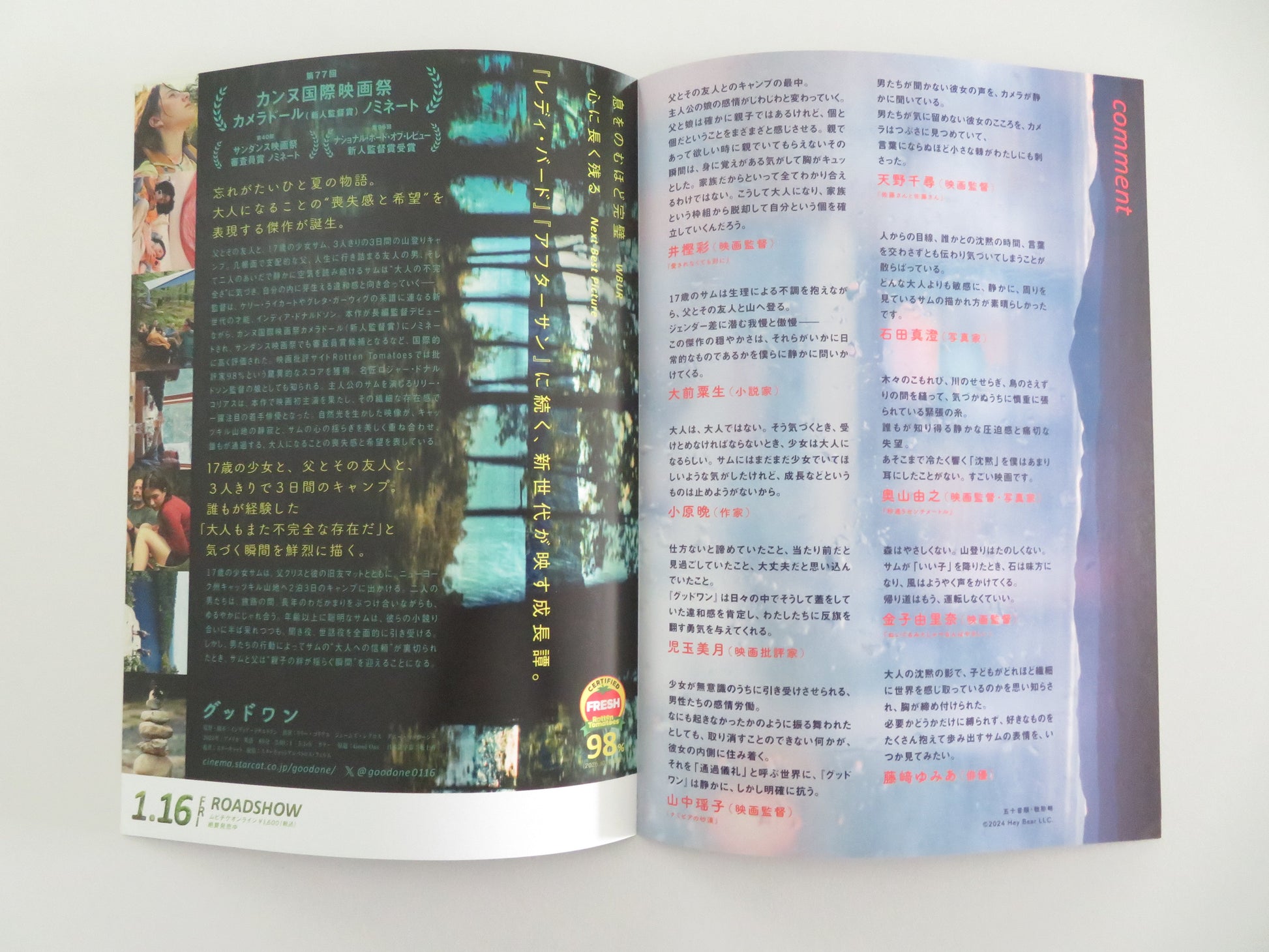 Good One - b Japanese Chirashi (B5) Poster Lily Collias Sumaya Bouhbal 2024 Movie posters