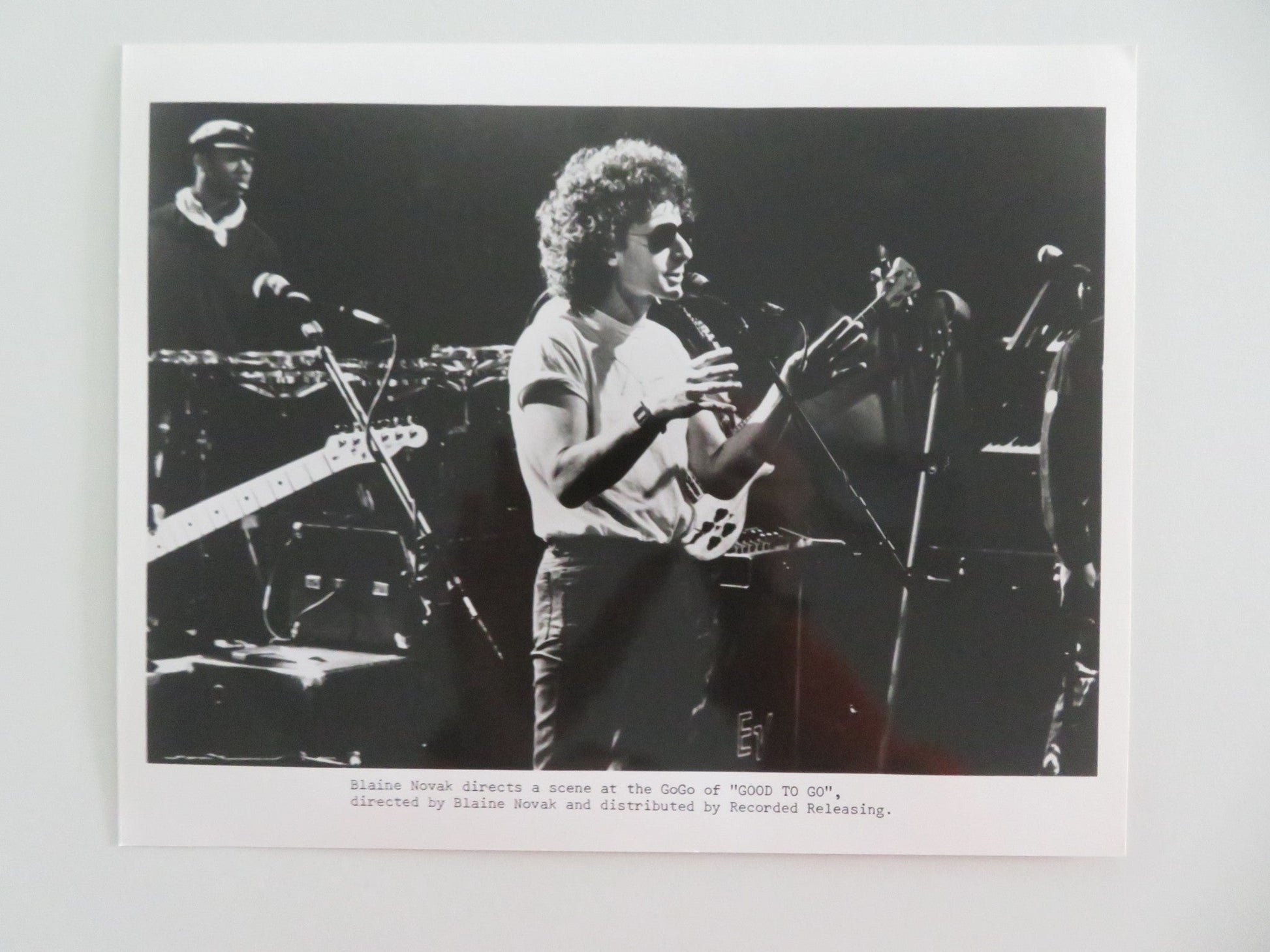 GOOD TO GO MOVIE STILL PHOTO LOT OF 7 ART GARFUNKEL REGINALD DAUGHTRY 1986 - Rendezvous Cinema