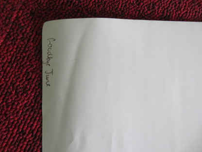 GOODBYE JUNE UK QUAD ROLLED POSTER HELEN MIRREN TIMOTHY SPALL 2025 Movie posters