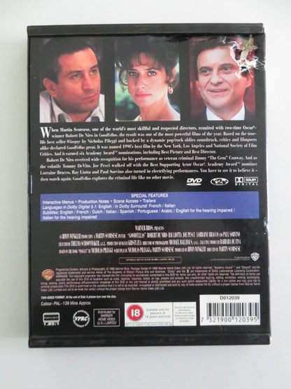 Goodfellas - B (DVD) Robert DeNiro Ray Liotta 1990 Region 2 Movie posters