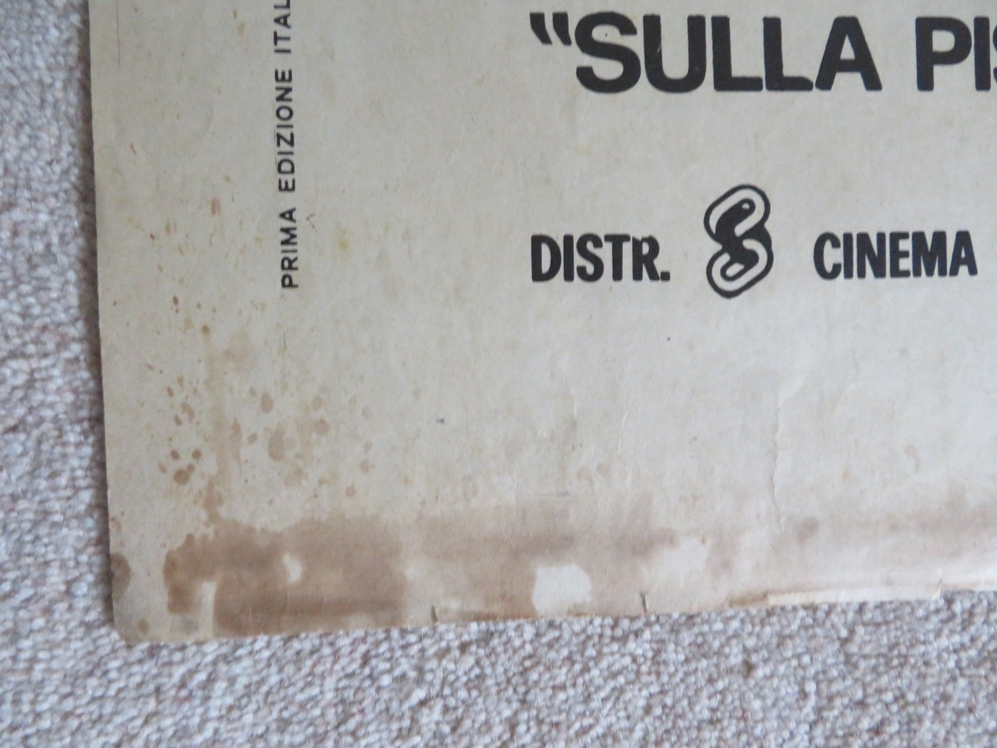 GOOFY, PLUTO AND DONALD DUCK TO THE RESCUE ITALIAN 2 FOGLIO POSTER DISNEY 1975 Rendezvous Cinema Movie posters