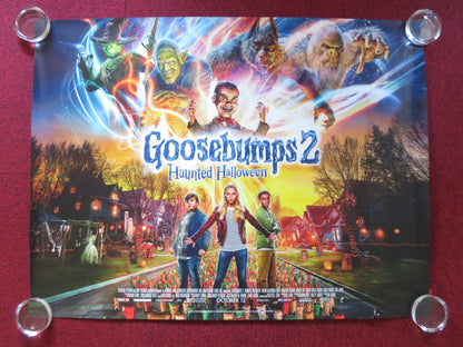 GOOSEBUMPS 2: HAUNTED HALLOWEEN UK QUAD ROLLED POSTER WENDI MCLENDON - COVEY 2018 Rendezvous Cinema Movie posters
