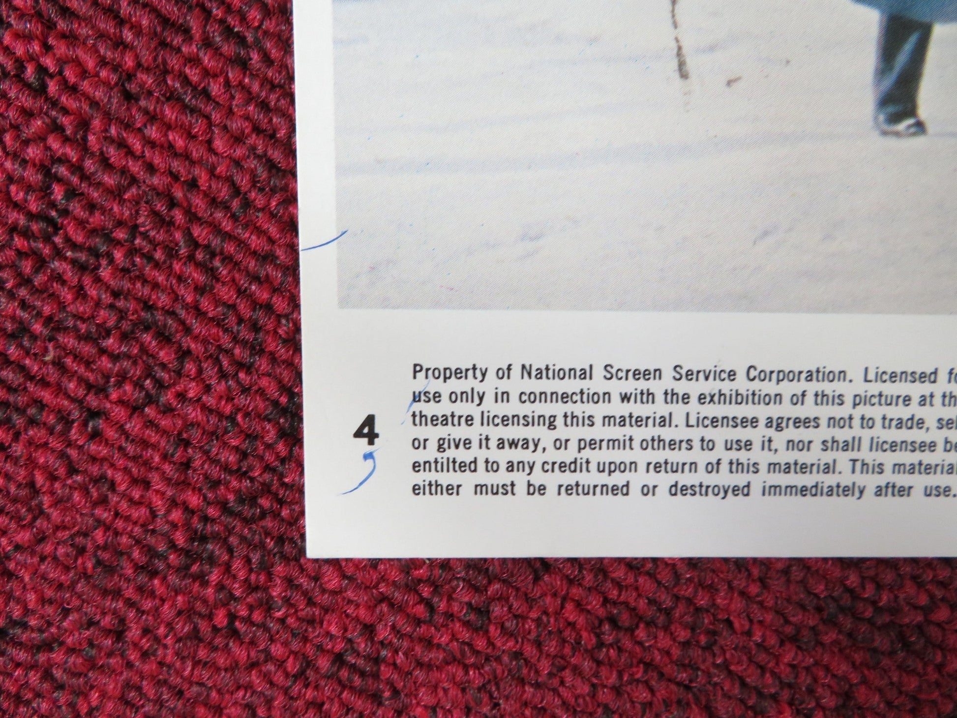 GORKY PARK - 4 LOBBY CARD - WILLIAM HURT LEE MARVIN 1983 Rendezvous Cinema Movie posters