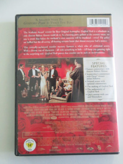 Gosford Park (DVD) Maggie Smith Michael Gambon 2001 Region 1 Movie posters