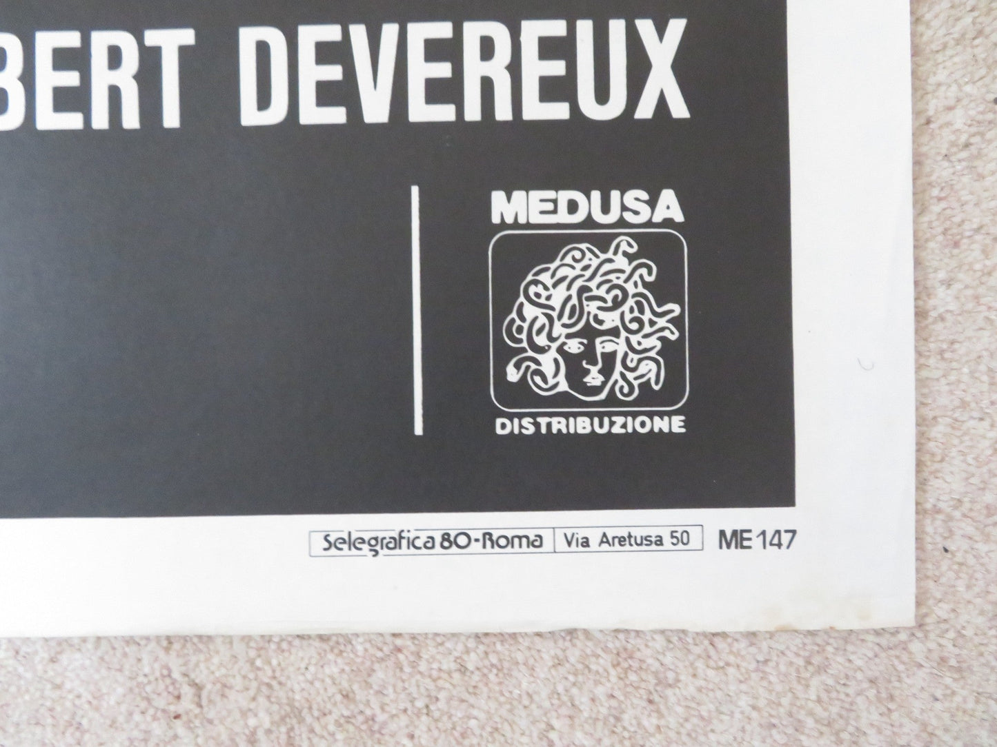 GOTHIC ITALIAN 2 FOGLIO POSTER GABRIEL BYRNE JULIAN SANDS 1986 Rendezvous Cinema Movie posters