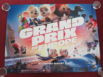 GRAND PRIX OF EUROPE UK QUAD ROLLED POSTER GEMMA ARTERTON LENNY HENRY 2025 Movie posters