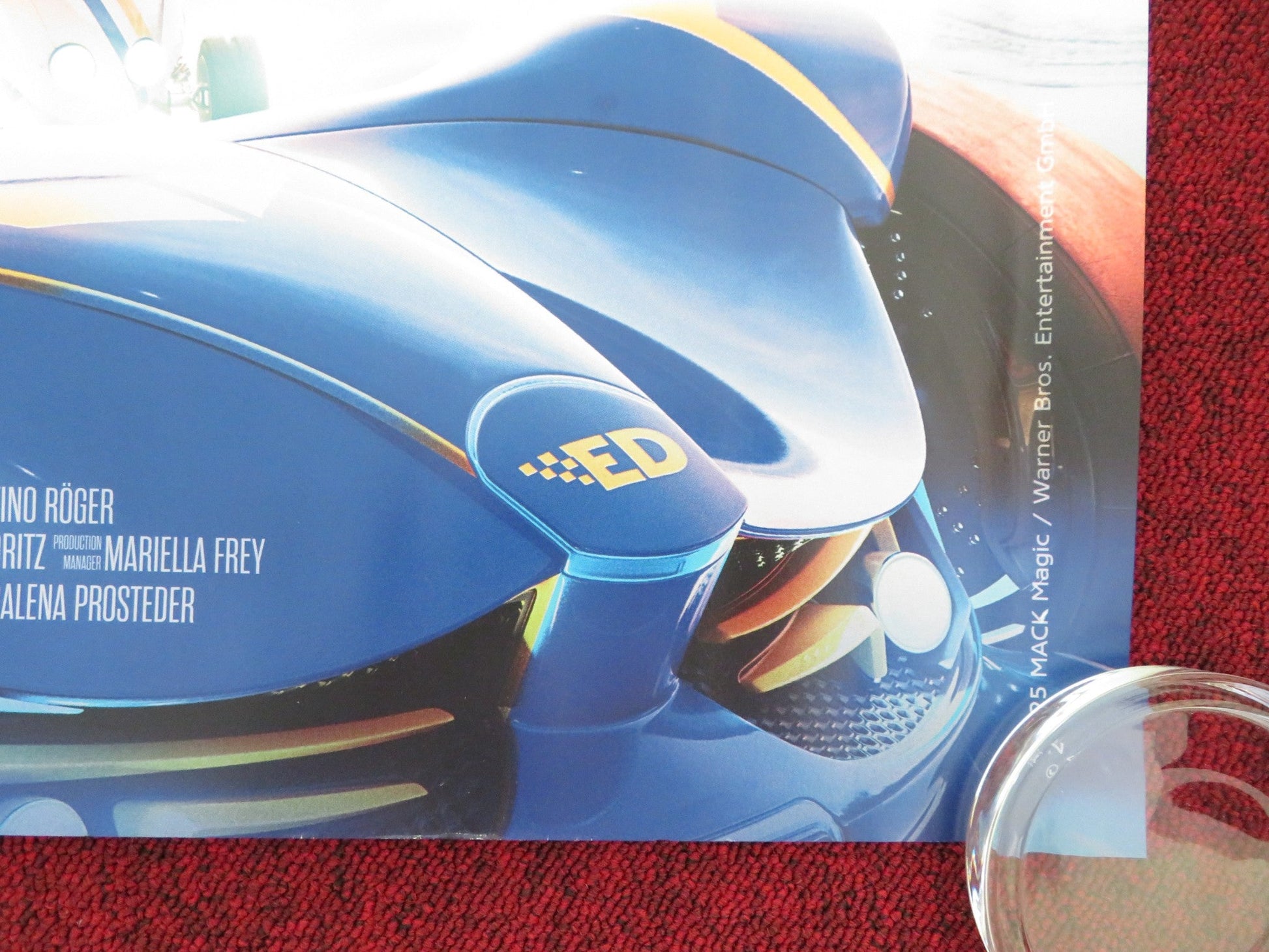 GRAND PRIX OF EUROPE UK QUAD ROLLED POSTER GEMMA ARTERTON LENNY HENRY 2025 Movie posters