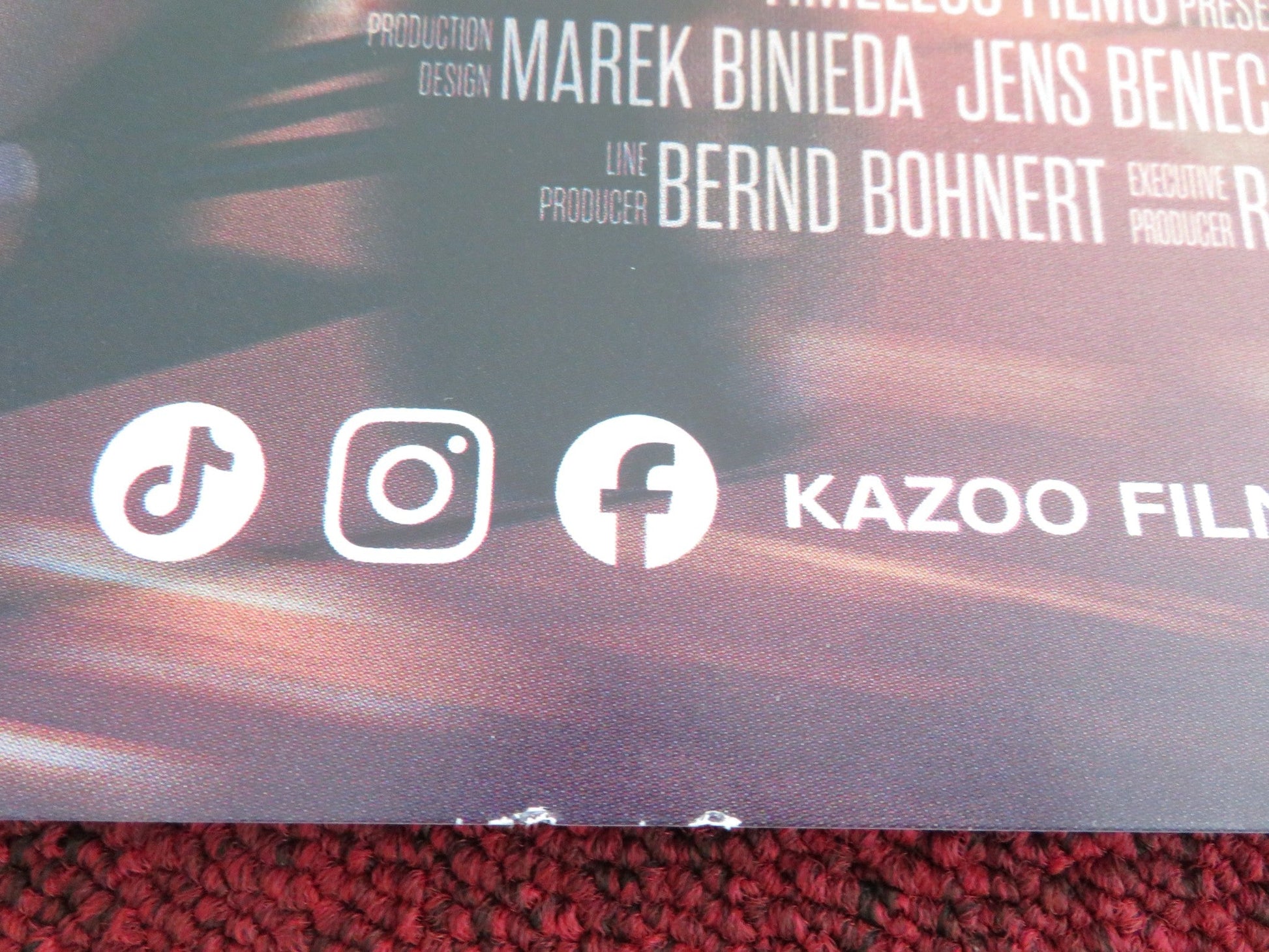 GRAND PRIX OF EUROPE UK QUAD ROLLED POSTER GEMMA ARTERTON LENNY HENRY 2025 Movie posters