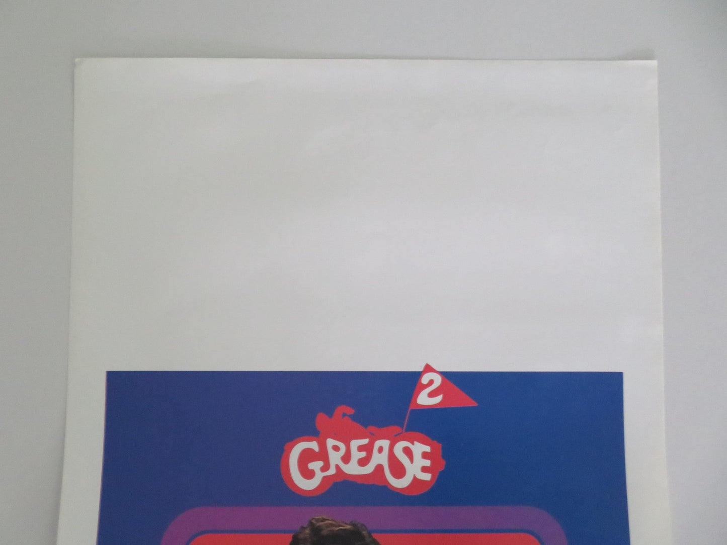 GREASE 2 ITALIAN LOCANDINA POSTER MAXWELL CAULFIELD MICHELLE PFEIFFER 1982 Movie posters