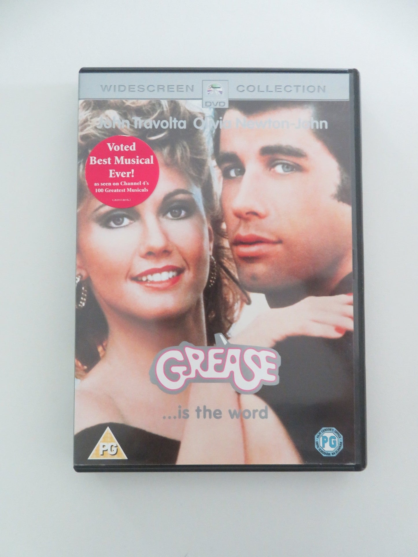 GREASE (DVD) JOHN TRAVOLTA OLIVIA NEWTON - JOHN 1978 REGION 2 Movie posters