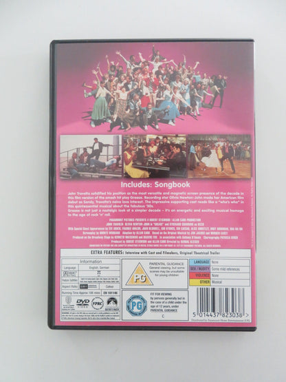 GREASE (DVD) JOHN TRAVOLTA OLIVIA NEWTON - JOHN 1978 REGION 2 Movie posters