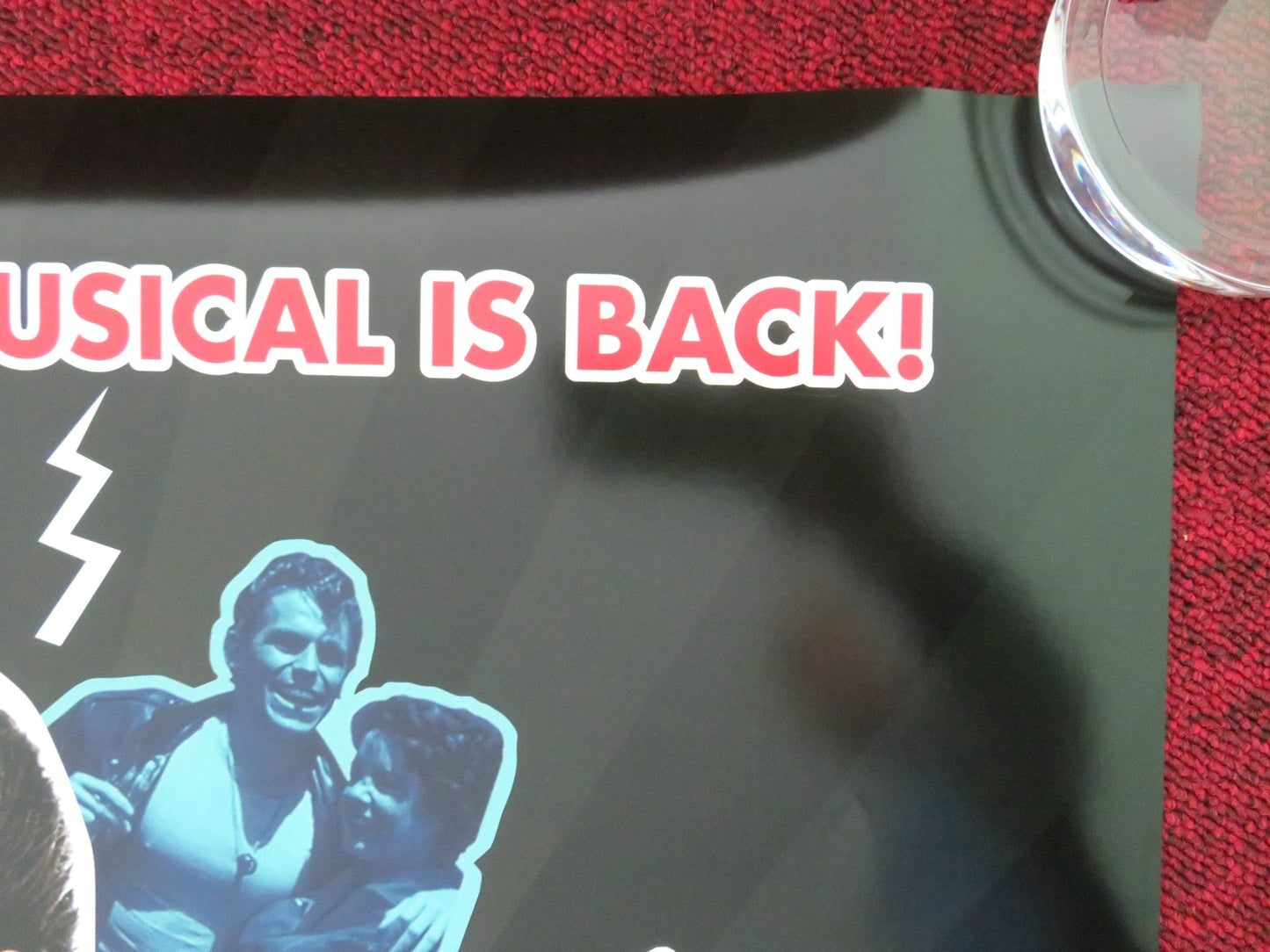 GREASE: SING - A - LONG US ONE SHEET ROLLED POSTER TRAVOLTA OLIVIA NEWTON - JOHN 2010 Movie posters