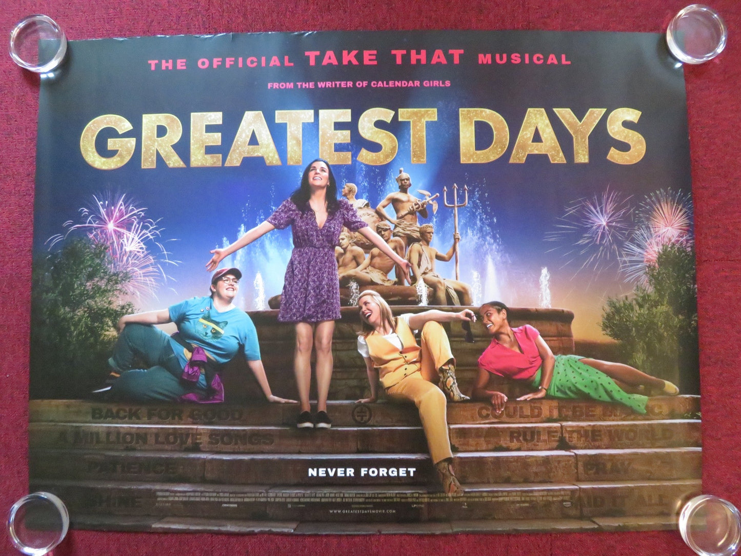 GREATEST DAYS UK QUAD ROLLED POSTER AMAKA OKAFOR AISLING BEA 2023 Rendezvous Cinema Movie posters