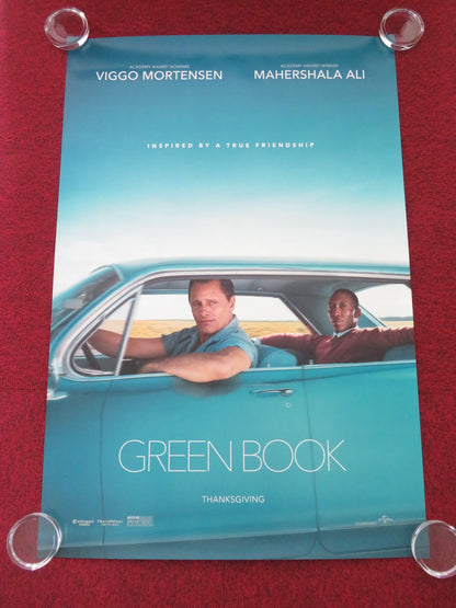 GREEN BOOK ONE SHEET ROLLED POSTER VIGGO MORTENSEN MAHERSHALA ALI 2018 Movie posters