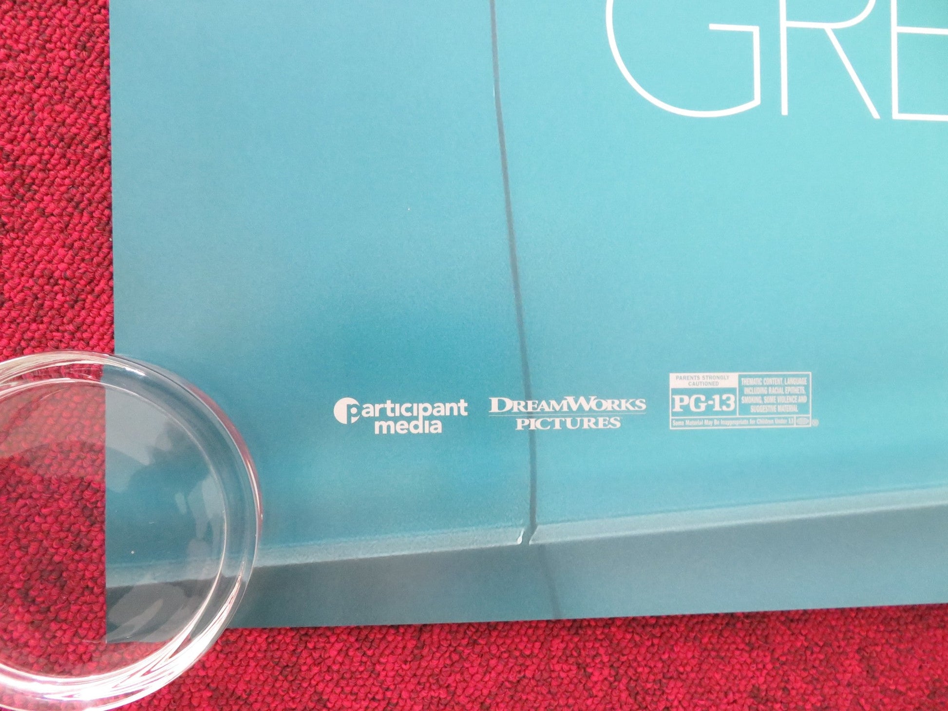 GREEN BOOK ONE SHEET ROLLED POSTER VIGGO MORTENSEN MAHERSHALA ALI 2018 Movie posters