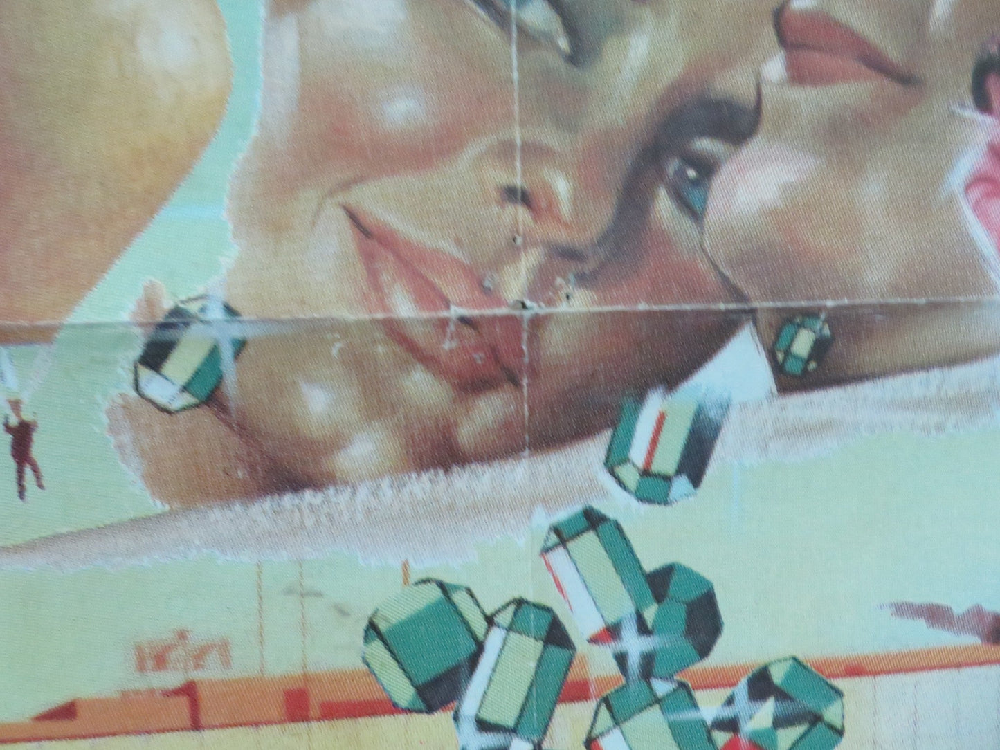 GREEN ICE MEXICO POSTER ROLLED OMAR SHARIF RYAN O'NEAL 1981 Movie posters