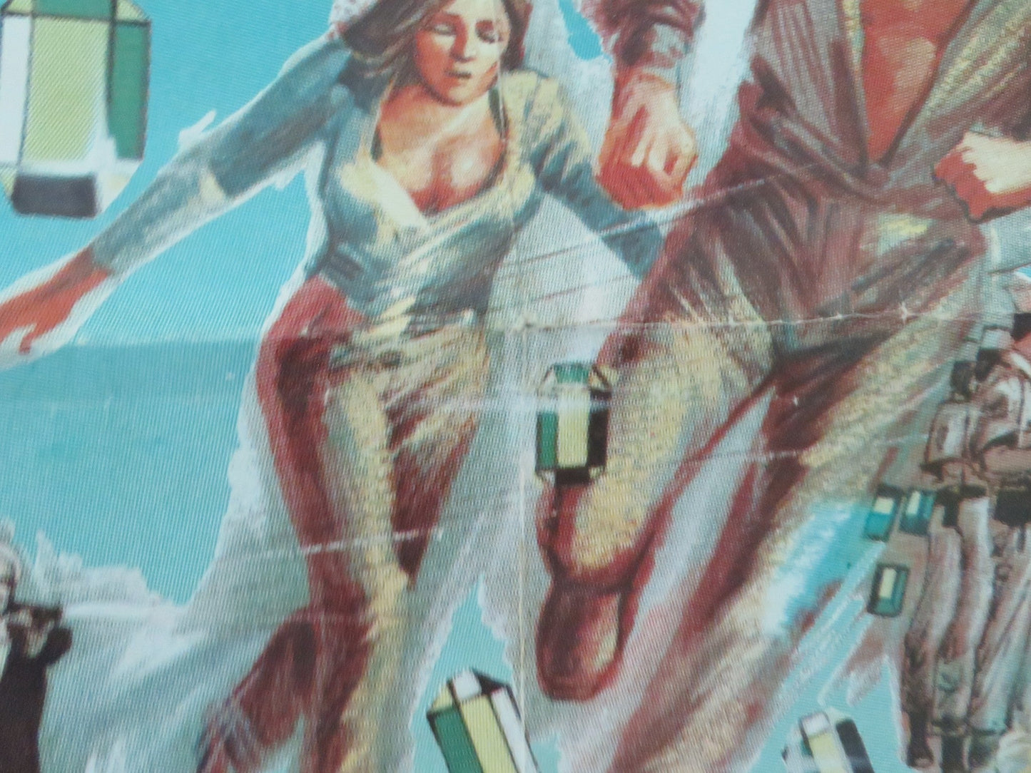 GREEN ICE MEXICO POSTER ROLLED OMAR SHARIF RYAN O'NEAL 1981 Movie posters