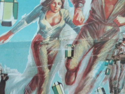 GREEN ICE MEXICO POSTER ROLLED OMAR SHARIF RYAN O'NEAL 1981 Movie posters