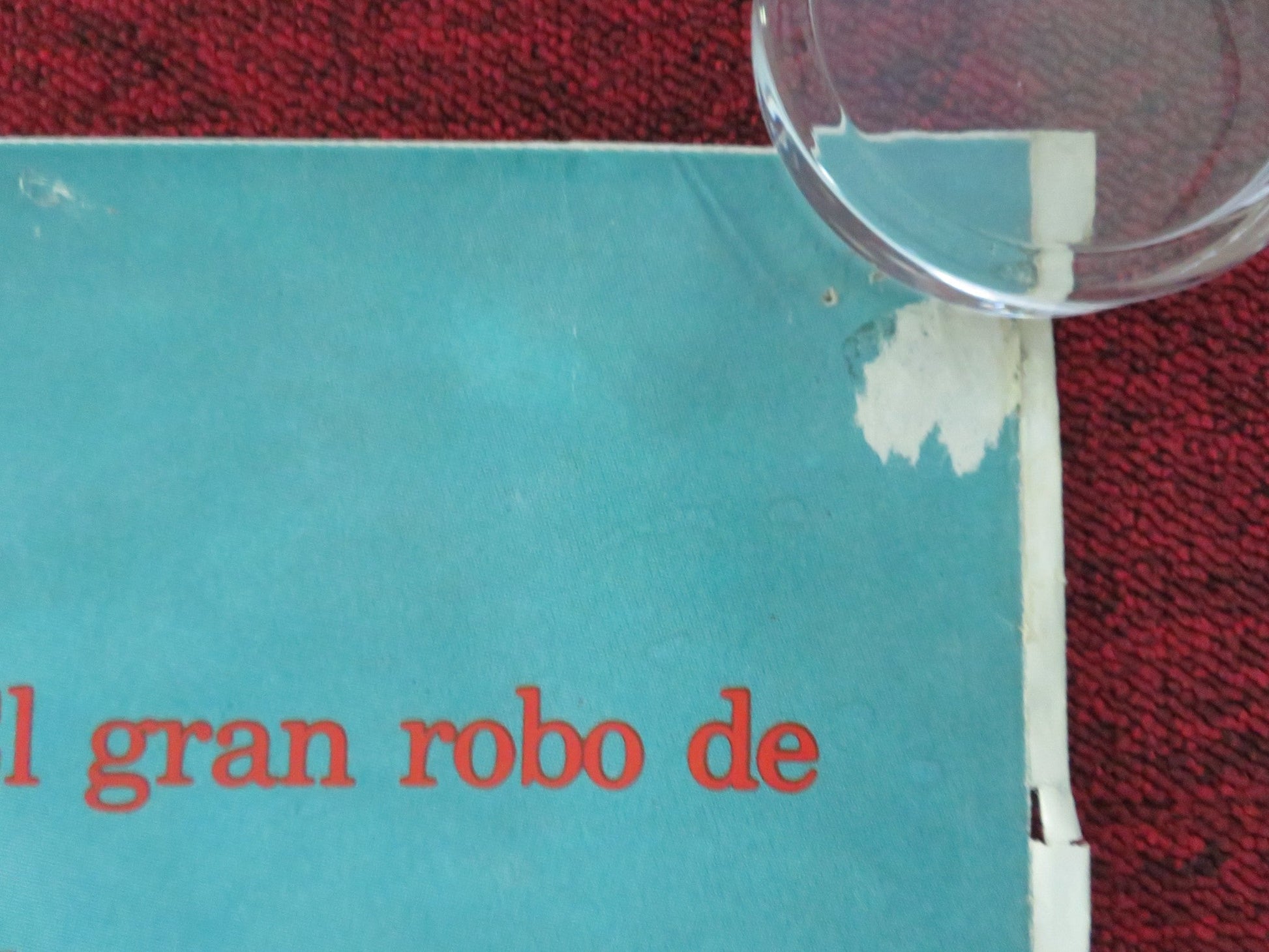 GREEN ICE MEXICO POSTER ROLLED OMAR SHARIF RYAN O'NEAL 1981 Movie posters