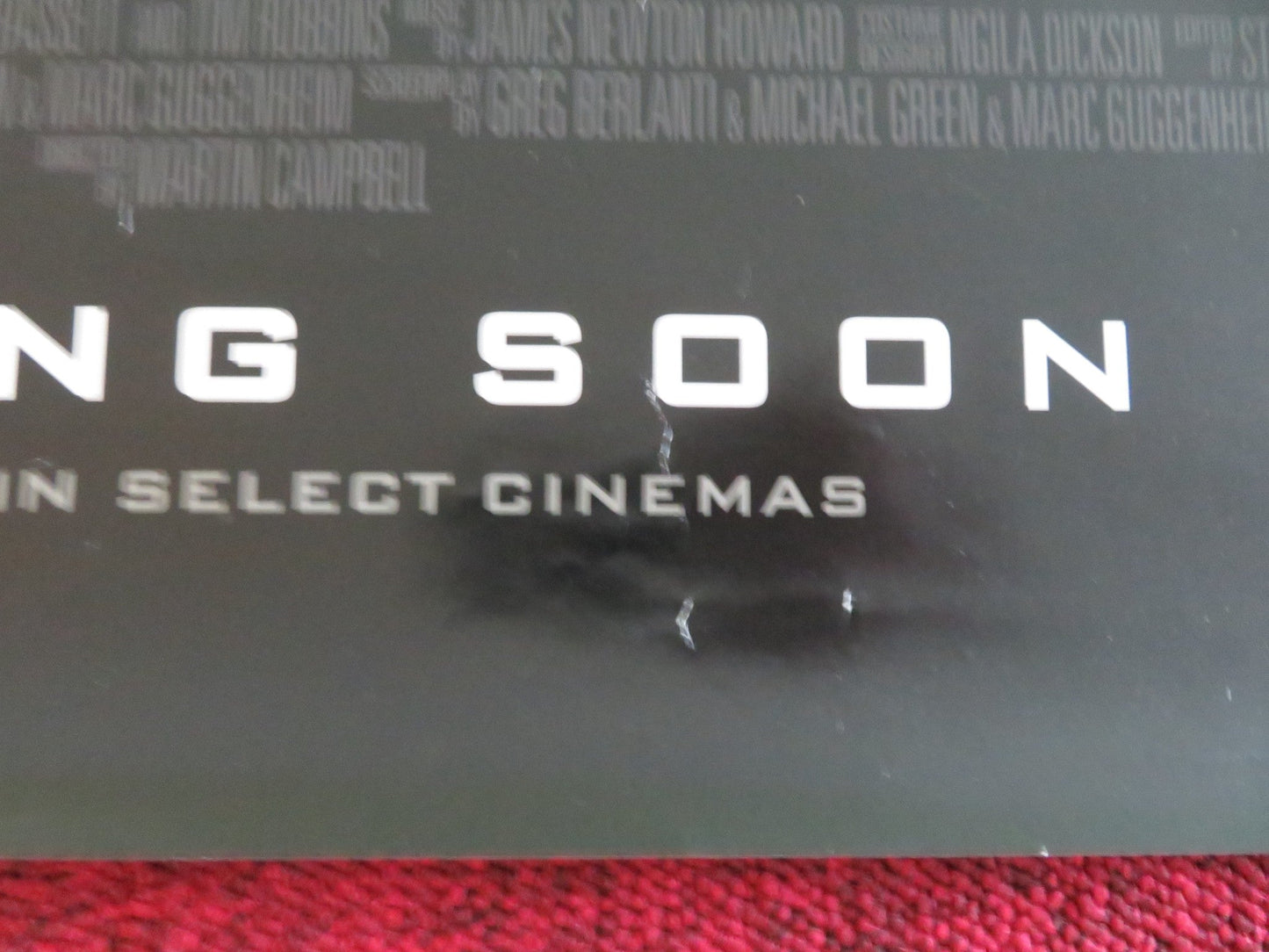 GREEN LANTERN - B US ONE SHEET ROLLED POSTER DC RYAN REYNOLDS BLAKE LIVELY 2011 Movie posters