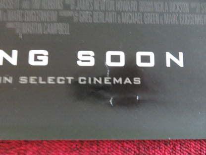 GREEN LANTERN - B US ONE SHEET ROLLED POSTER DC RYAN REYNOLDS BLAKE LIVELY 2011 Movie posters