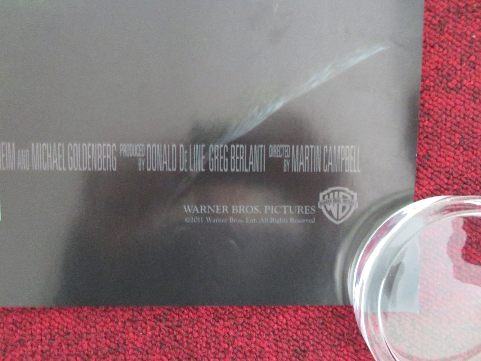 GREEN LANTERN UK QUAD ROLLED POSTER DC RYAN REYNOLDS BLAKE LIVELY 2011 - Rendezvous Cinema