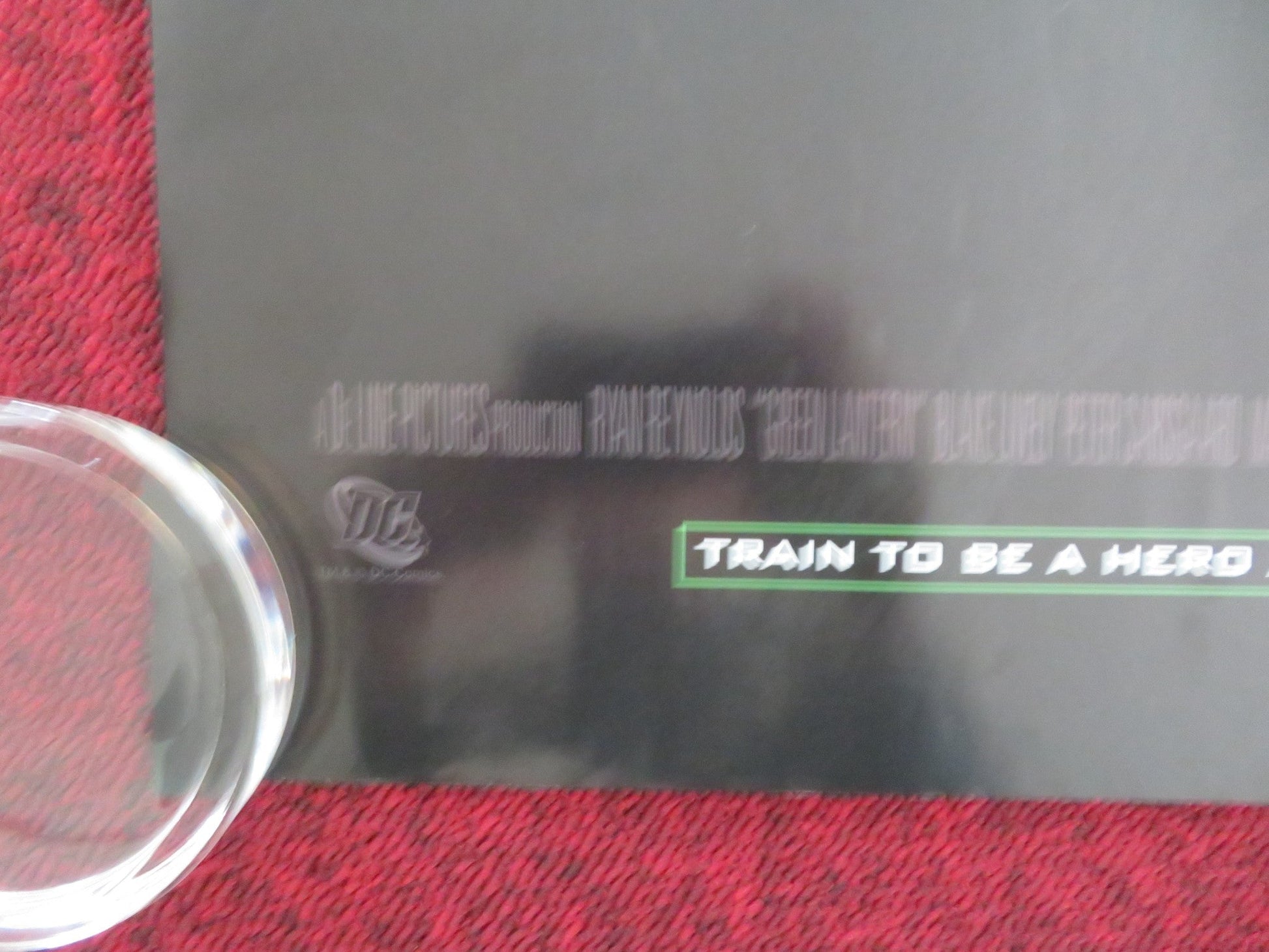 GREEN LANTERN UK QUAD ROLLED POSTER DC RYAN REYNOLDS BLAKE LIVELY 2011 - Rendezvous Cinema