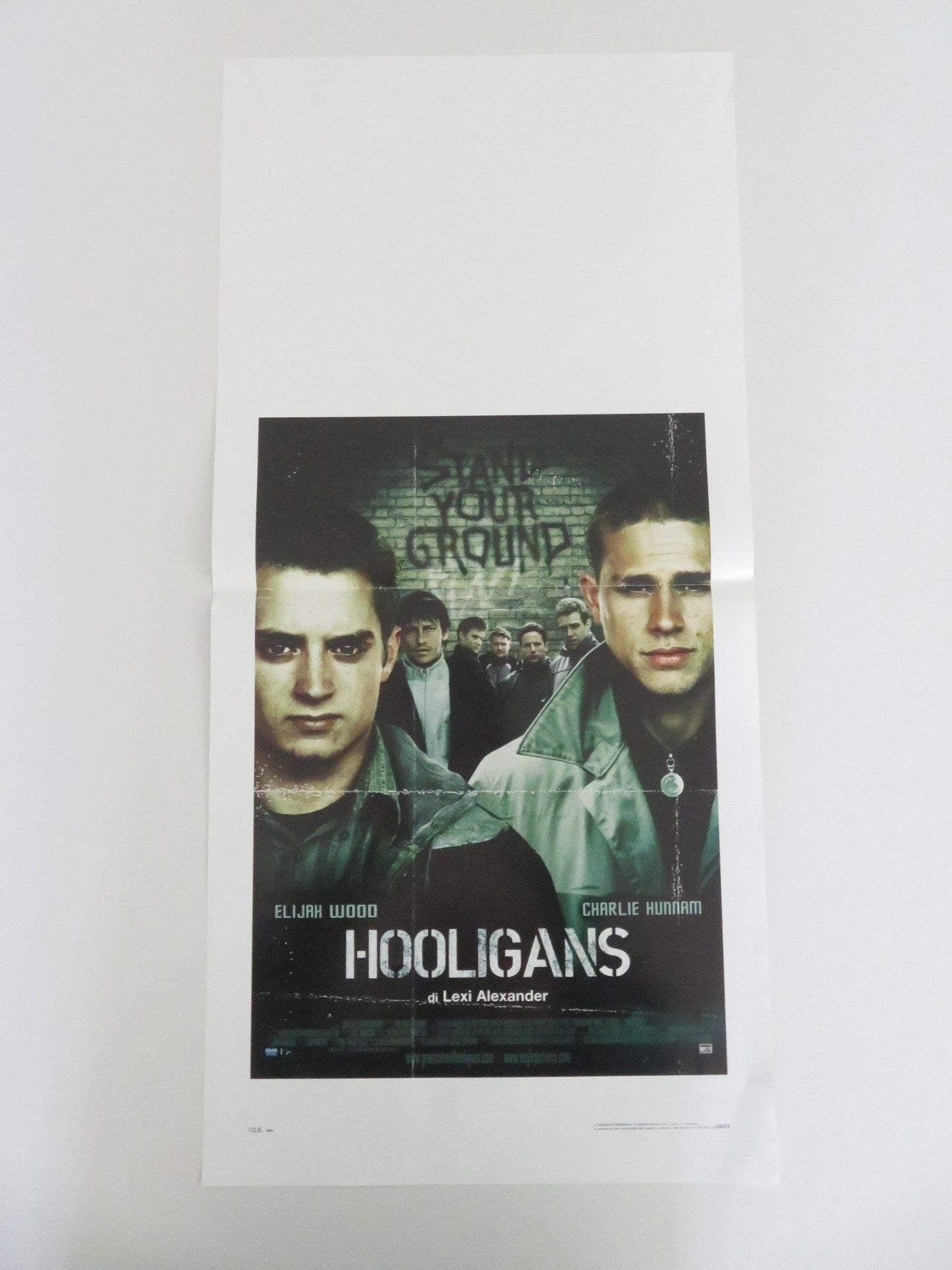 Green Street Hooligans Italian Locandina Poster Elijah Wood Charlie Hunnam 2005 Movie posters