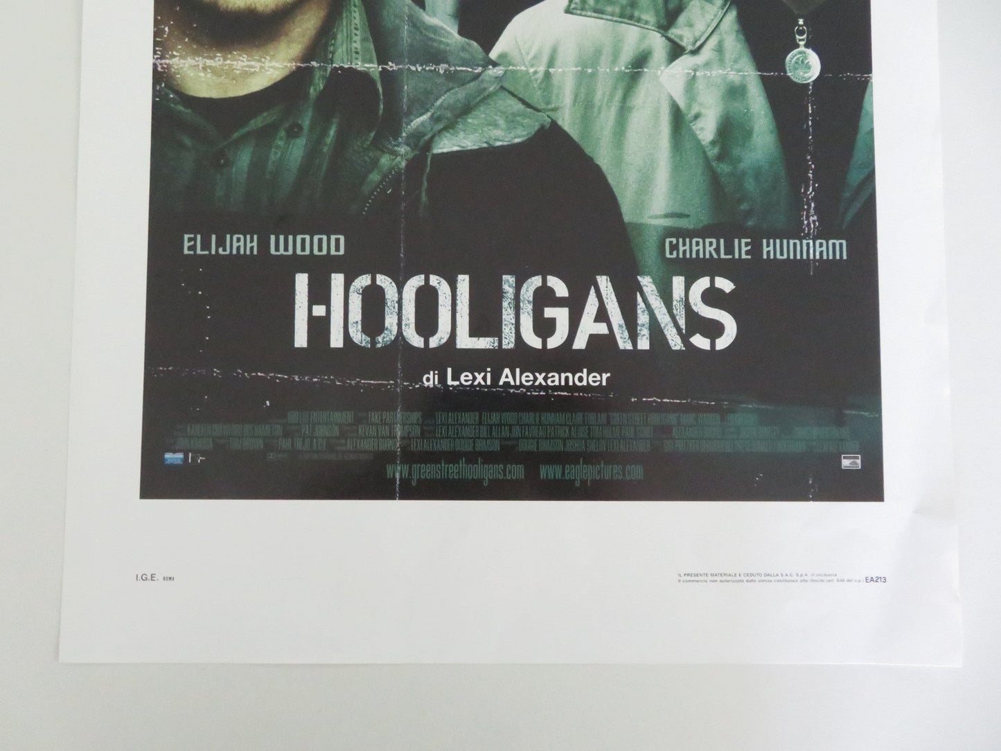 Green Street Hooligans Italian Locandina Poster Elijah Wood Charlie Hunnam 2005 Movie posters