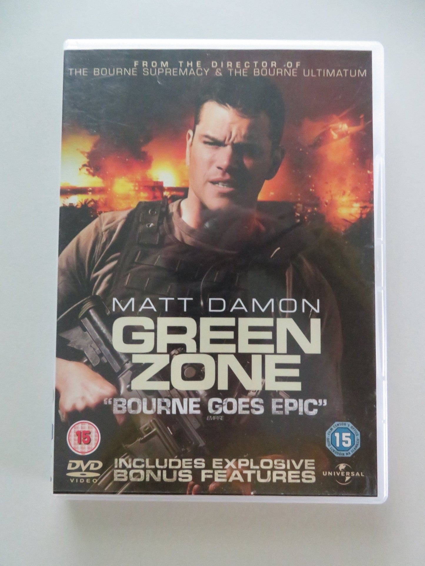 GREEN ZONE (DVD) MATT DAMON GREG KINNEAR 2010 REGION 2, 5 Movie posters