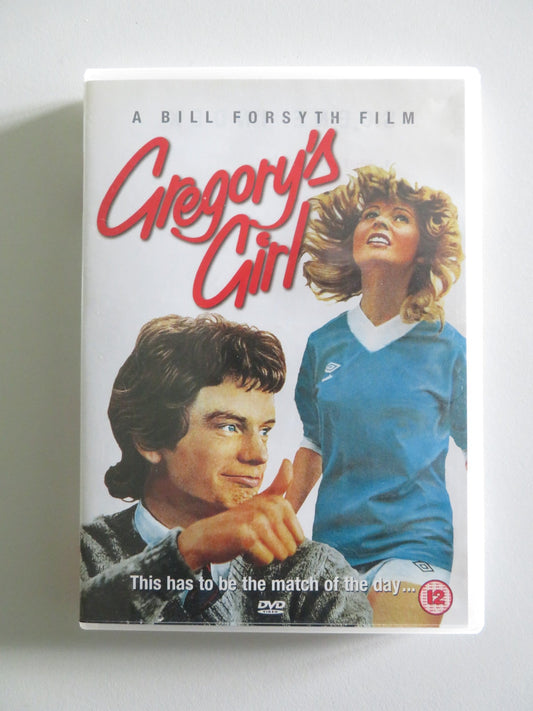GREGORY'S GIRL (DVD) JOHN GORDON SINCLAIR DEE HEPBURN 1980 REGION 2 Rendezvous Cinema Movie posters