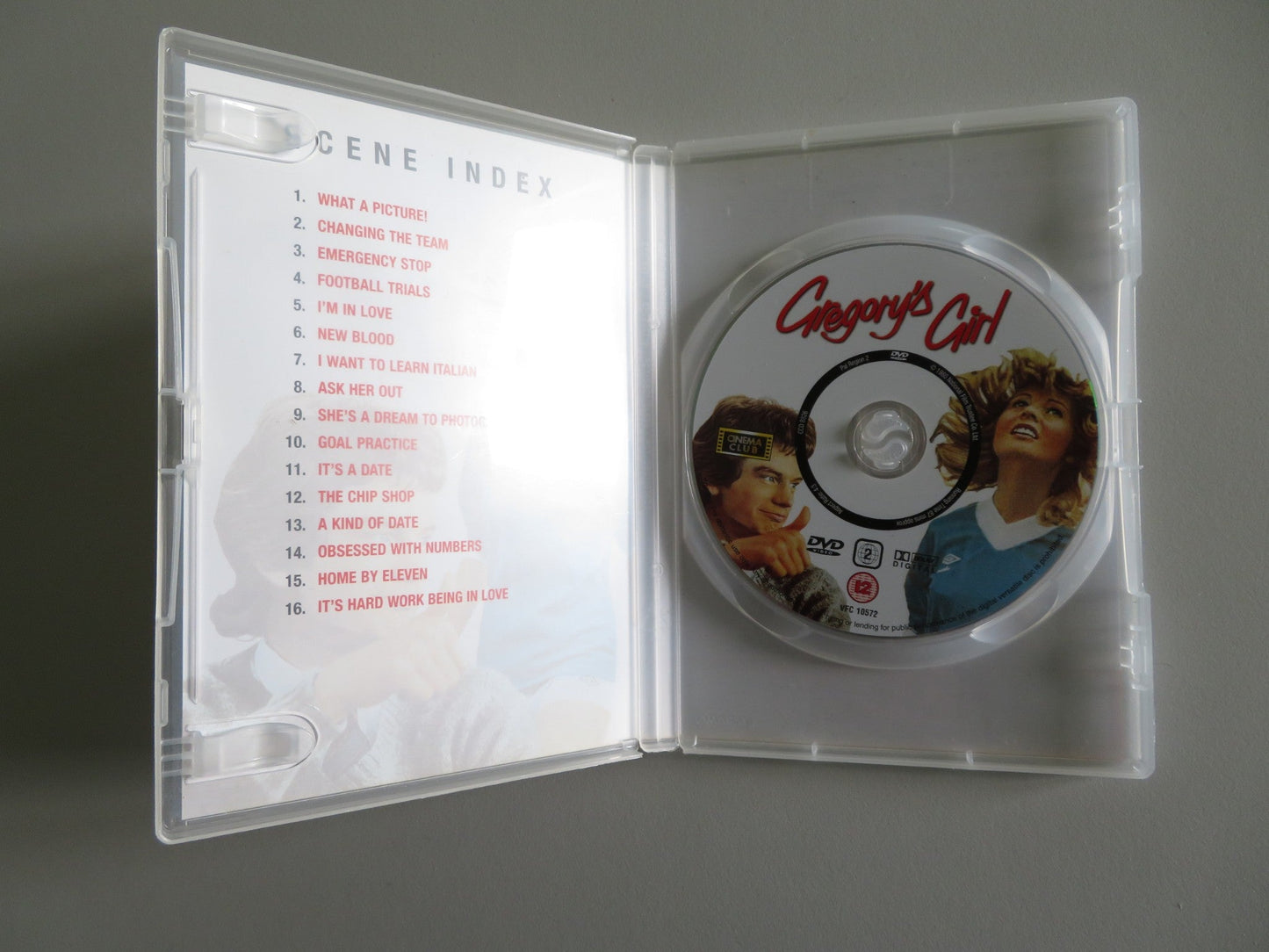 GREGORY'S GIRL (DVD) JOHN GORDON SINCLAIR DEE HEPBURN 1980 REGION 2 Rendezvous Cinema Movie posters