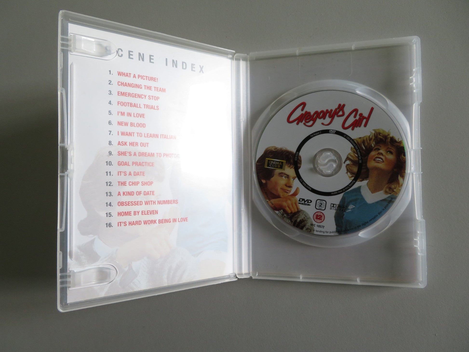 GREGORY'S GIRL (DVD) JOHN GORDON SINCLAIR DEE HEPBURN 1980 REGION 2 Rendezvous Cinema Movie posters