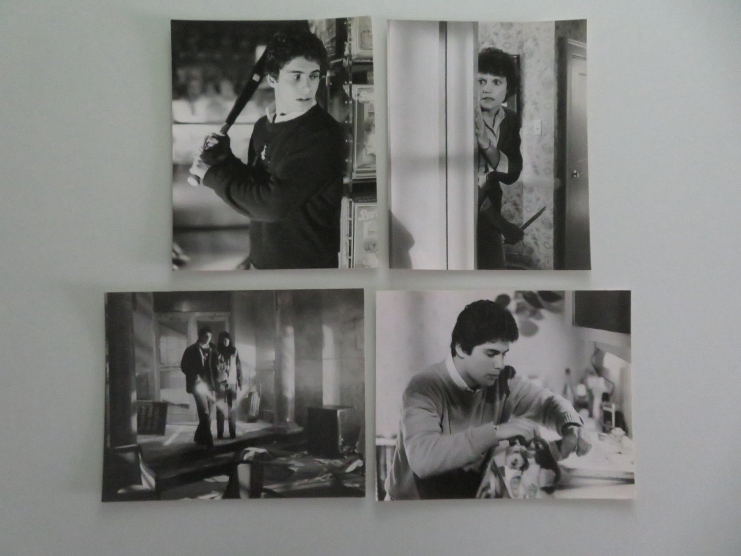 Gremlins - B MOVIE STILL PHOTO LOT OF 4 ZACH GALLIGAN PHOEBE CATES 1984 Movie posters
