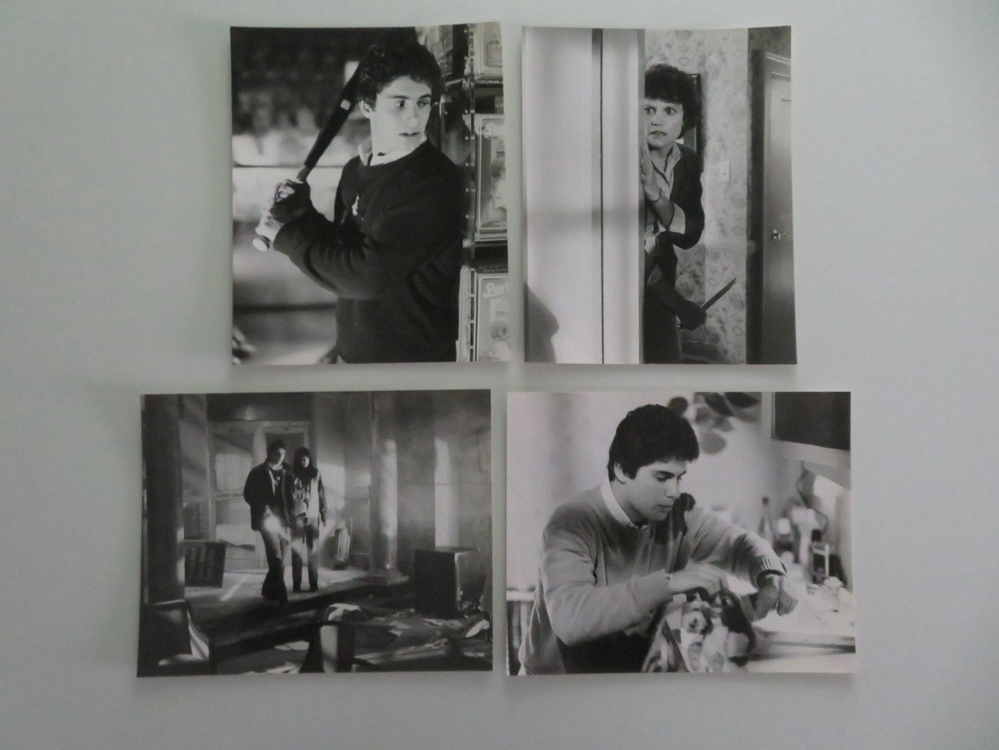 Gremlins - B MOVIE STILL PHOTO LOT OF 4 ZACH GALLIGAN PHOEBE CATES 1984 Movie posters