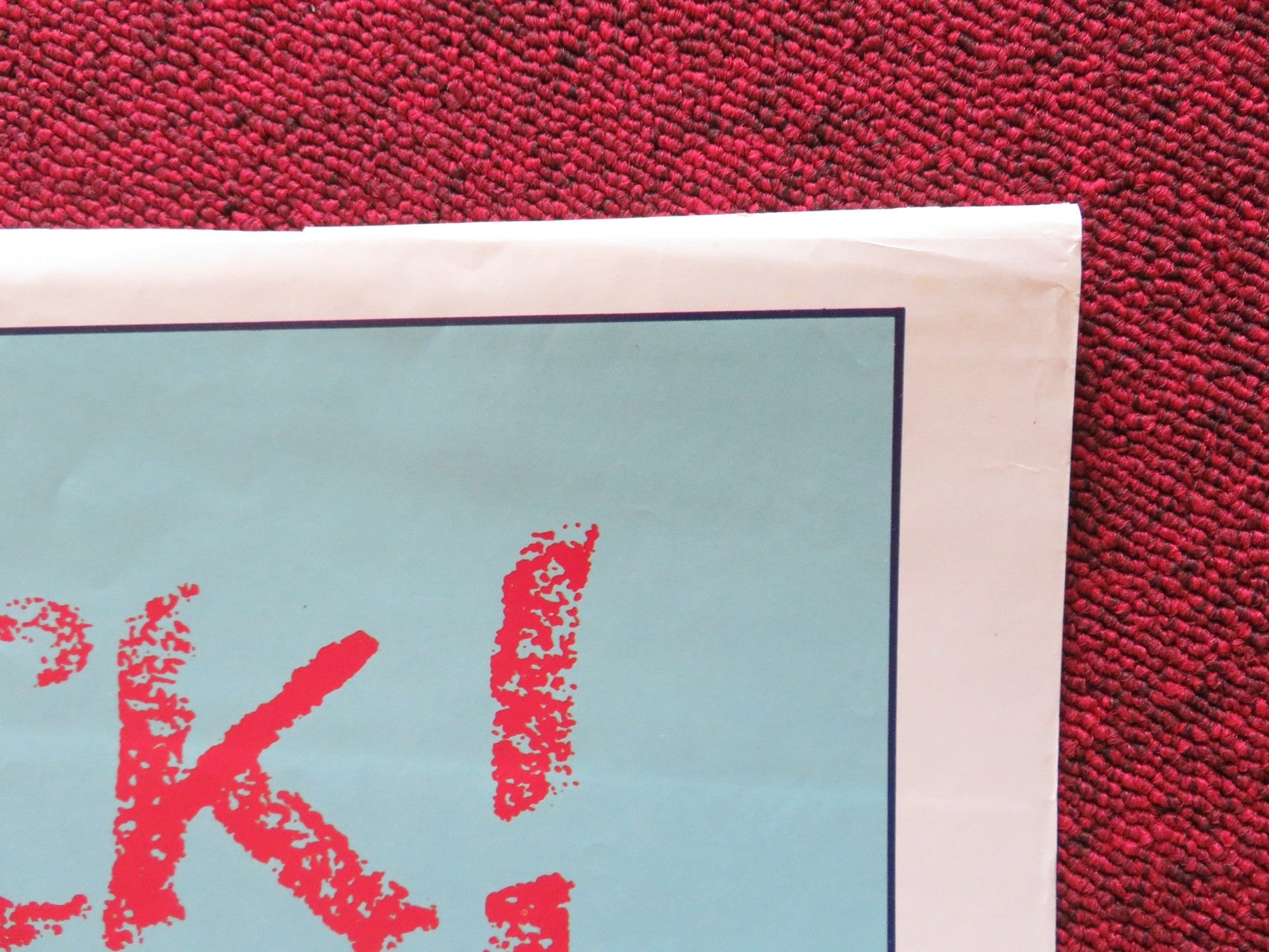 GREMLINS FOLDED US ONE SHEET POSTER ZACH GALLIGAN PHOEBE CATES C. FELDMAN R1985 Rendezvous Cinema Movie posters